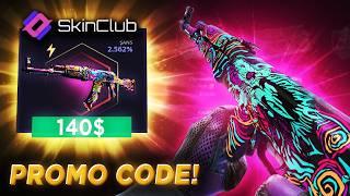 Unbelievable Luck on SkinClub! My Most Expensive Skin Ever!! | SkinClub Promo Code 2024 |