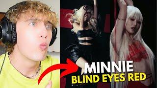 민니(MINNIE) - 'Blind Eyes Red' Official Music Video - REACTION