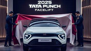 2025 Tata Punch Facelift Revealed: Upgrades, Specs, and Features