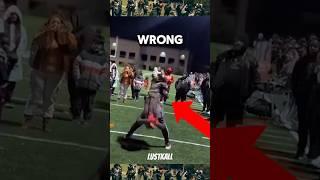 Backfires Zero Respect Football Moment