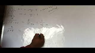 mathematics class 10 by cross multiplication method By Arjun Sagar