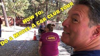 How to plan a Model A Ford club tour - The 10 commandments of Model A club touring!