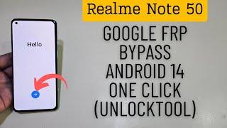 Realme Note 50 Frp Bypass Android 13/14 One Click Unlock Frp With (UnlockTool) 2024