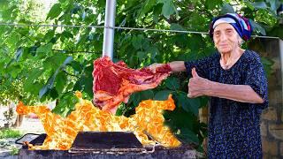 Delicious Rustic Lunch with Tender Beef Steaks!