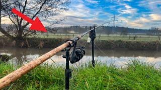 Karpfenangeln am Mini Fluss 