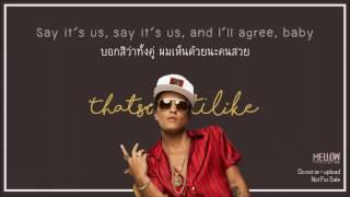 [THAISUB] Bruno Mars - That's What I Like