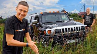 Дождь убил Hummer H3. Брутальненько ))