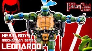 SAUSAGES! Heat Boys TMNT MechaTran Series LEONARDO: EmGo's Reviews N' Stuff