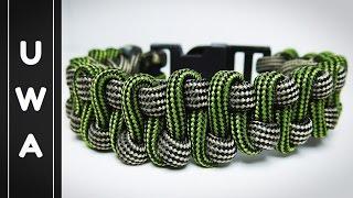 How to make The Slithering Snake Paracord Survival Bracelet With Buckle [Tutorial]