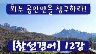화두 공안만을 참구하라 / [참선경어] 12강 / 박희승 불교인재원