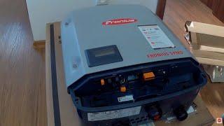 Solar Inverter Fronius Symo - installation , commissioning and review