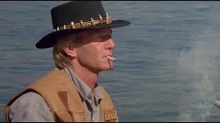 Crocodile Dundee II (1988) Mick goes fishing