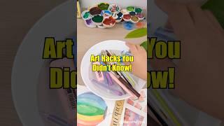 Art Hacks You Didn’t Know About!  #shorts