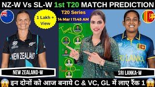 NZ-W vs SL-W Dream Prediction Today Match | New Zealand Women vs Sri Lanka Women | Fantasy Cricball