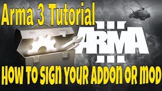How to Sign your Addon or Mod