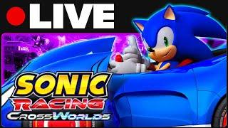 Playing Sonic Racing Crossworlds BETA