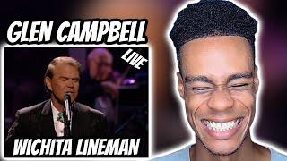 Glen Campbell - Wichita Lineman (Live) | REACTION