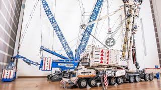 Lego Technic crane Liebherr LR 11000 and Liebherr LTM11200