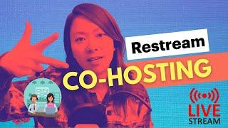 How to go live with a cohost #restream #feisworld #livestream #cohost