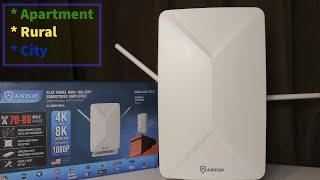 Antop "Mini Big Boy" TV Antenna- The Best Indoor/Outdoor HDTV Antenna