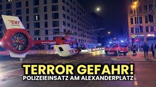 Großer Polizeieinsatz am Alexanderplatz!  was ist los in Deutschland?