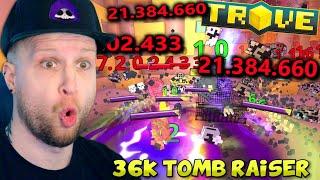 THIS CLASS IS INVINCIBLE  Trove 36k Power Rank Tomb Raiser Rework U10 & Delves Gameplay for 2022