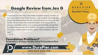 Dura Pier Google Review from Jen G