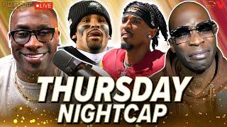 Unc & Ocho react to Hurts & Saquon big game in Eagles win vs Commanders, Tyson slaps Paul | Nightcap