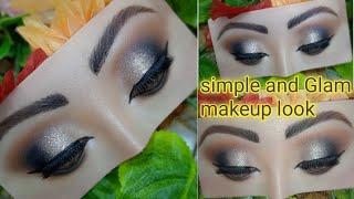 Simple eye makeup tutorial// simple eye makeup tutorial for beginners// explore with Ulfat