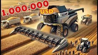 5 MOST MODERN COMBINE HARVESTERS IN THE WORLD PRICED AT 1 MILLION USD