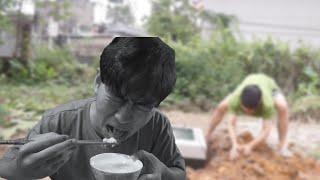 Đang ăn cơm mà TV phát bản tin học sinh nghèo vượt khó
