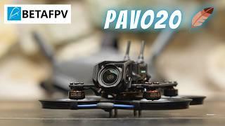 BetaFPV Pavo20 with DJI O3 Air Unit is a perfect beginner FPV drone that's easy to setup & fly