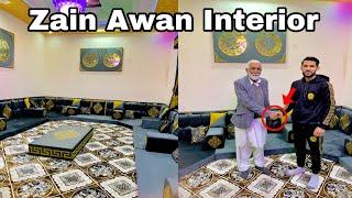 Zain Awan Interior | Arabic Majlis installation in Mandra 2024