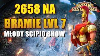 2658 NA BRAMIE LvL 7. MŁODY SCIPIO SHOW | Rise of Kingdoms