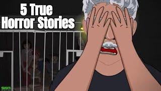 5 True Horror Stories Animated Compilation