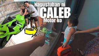 NAGUSTUHAN NI CALEB YUNG MOTOR KO