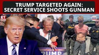 Trump Attack Updates: Secret Service Shoots Gunman | GOP Reacts Strongly | World News | ET Now