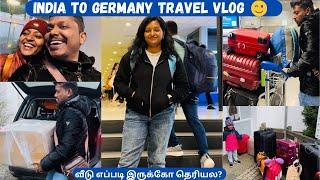 Germany வந்தாச்சு️Back to Our Routine  Srilanka to Frankfurt Tamil VLOGFlight Travel Vlog️