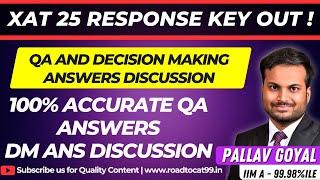 XAT 2025 ALL ANSWERS FOR QUANTS AND DECISION MAKING