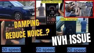 After Damping result | NVH or noise issue | Honda Elevate