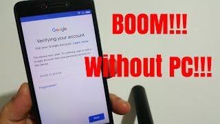 Xiaomi Redmi 4A, Remove Google Account Bypass FRP. Without PC!!!