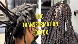 LOC TRANSFORMATION + DETOX | Start to finish