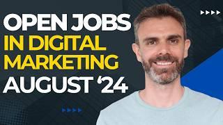 Digital Marketing Career Walkthrough August 2024