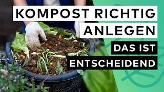 Eigenen Kompost anlegen: So verwandelst du Abfälle in wertvolle Gartenerde