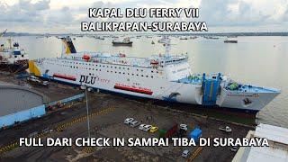 Kapal DLU Ferry VII (Dharma Lautan Utama) Balikpapan-Surabaya