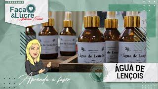 ÁGUA DE LENÇÓIS - 100% natural