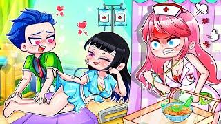 Anna vs Lisa in Hospital - Alex! Do you think I'm beautiful? | Gacha Life Rainbow Z