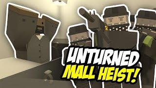 MALL HEIST - Unturned Robbery | Jewelry Shop Raid (Bandit Roleplay)
