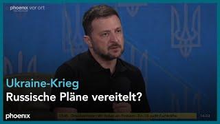 Wolodymyr Selenskyj über die aktuellen Entwicklungen im Russland-Ukraine-Krieg am 27.08.24