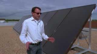 Augustana Campus solar-thermal project, University of Alberta.